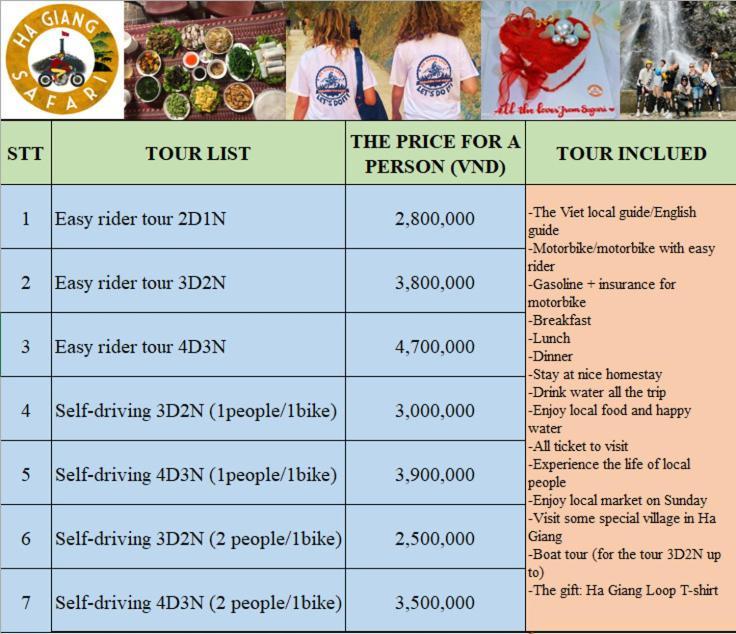 Nhi'S House & Safari -Motorbike Rental-Tour Ha Giang Esterno foto